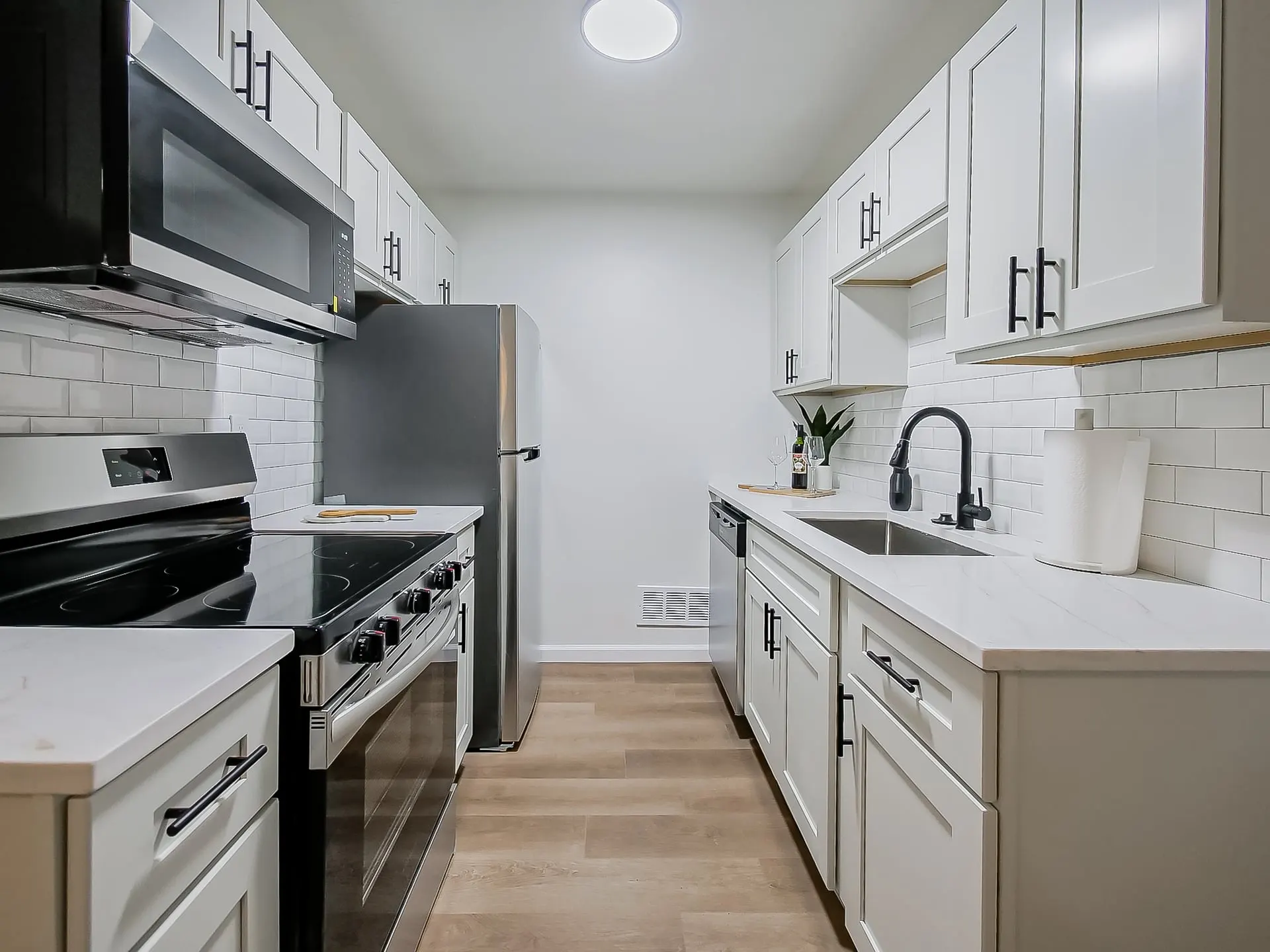 Modern Kitchen View